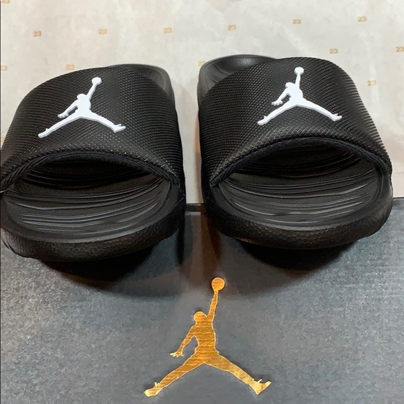 JORDAN BREAK SLIDE Black/White - Picture 10 of 16